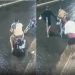 Dono deixa moto ligada com chave na ignição, bandido confiado monta e vai embora; ASSISTA