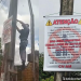 Aqui não: Polícia Militar vai a comunidade retirar cartaz com proibição para moradores
