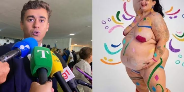 Deputado Federal faz declaração gordofóbica contra Thais Carla. “Tiraram a beleza e ficou só o Globo”