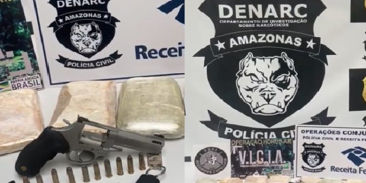 Operação policial prende traficante, armas e drogas na AM-070