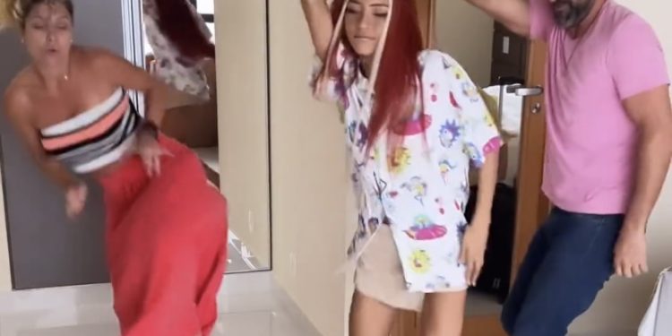 Babi e Iran aprendem a dançar “forró de galeroso” com Ruivinha de Marte