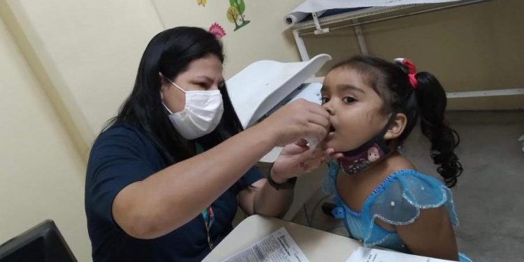 Prefeitura de Manaus oferta suplementação de vitamina A para crianças de até 4 anos