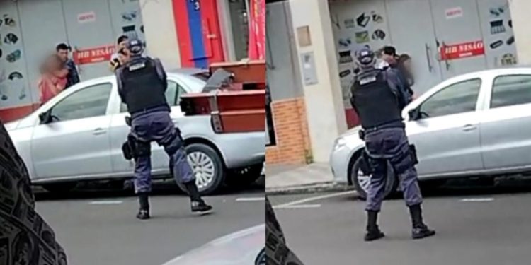 Vídeo: criminosos fazem vítimas de ‘escudo humano’ durante assalto em loja de Manaus; veja