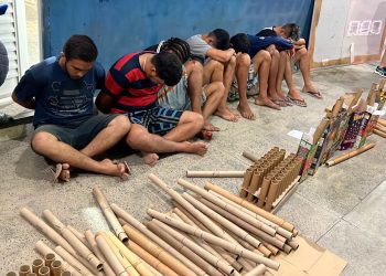 E assim acabou o aniversário do CV, com os ‘convidados’ presos; VEJA IMAGENS