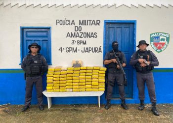 SSP apreende 151 kg de drogas após seguir trilha suspeita no Amazonas