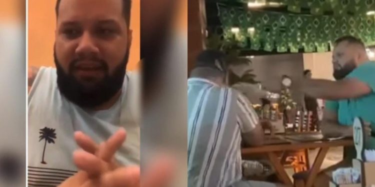 Vídeo: namorado traído se pronuncia após ‘chifre’ em restaurante de Manaus