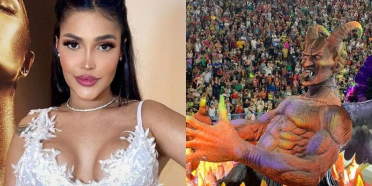 Ex-bbb Flay critica alegoria do Demônio: ‘que desgraça’; veja vídeo