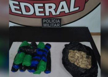 Cocaína é apreendida em mala de passageiro de embarcação no AM