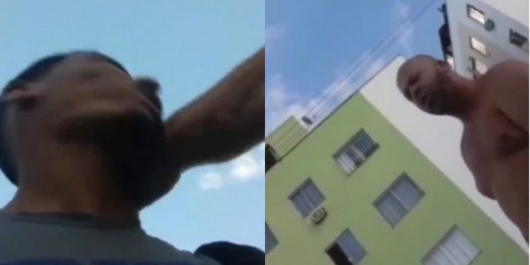 Entregador leva tapa na cara de policial após não subir em apartamento