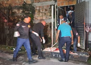 Pistoleiro mata detento do semiaberto por janela em cima de cama no Terra Nova; Imagens fortes