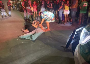 No Alvorada, homem é arrastado da rua 7 até a 9 e executado a tiros
