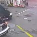 Vídeo: taxista bate carro em viatura da PM para escapar de sequestro
