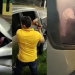 Vídeo mostra desespero para retirar homem de carro que corria risco de pegar fogo em Manaus; veja