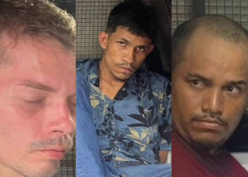 Trio rouba loja do Centro de Manaus, faz 20 reféns e ainda usa as vítimas como escudo humano