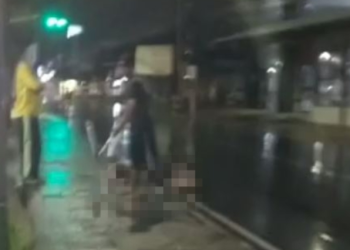 Supostamente bêbado, homem abandona carro em Manaus e foge após atropelar e matar pedestre