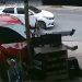 Criança fica ferida após capotar na avenida das Torres
