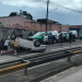 Criança fica ferida após capotar na avenida das Torres