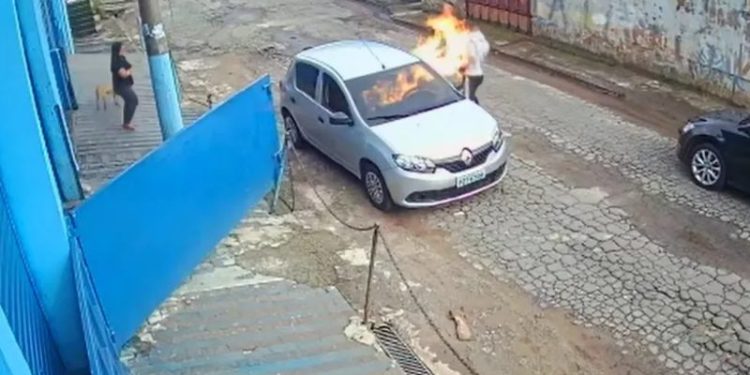 Vídeo: Chefe é investigado por atear fogo e matar queimado o marido de funcionária
