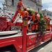 Cortejo fúnebre: Corpo de Amazonino passa em frente a obras criadas pelo ex-governador