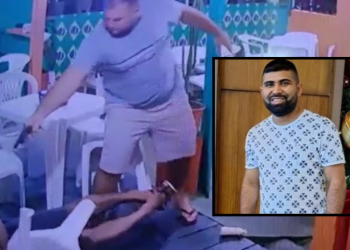 Vídeo: Homem que teria sido ‘talarico’ é executado em lanchonete no AM na frente de criança