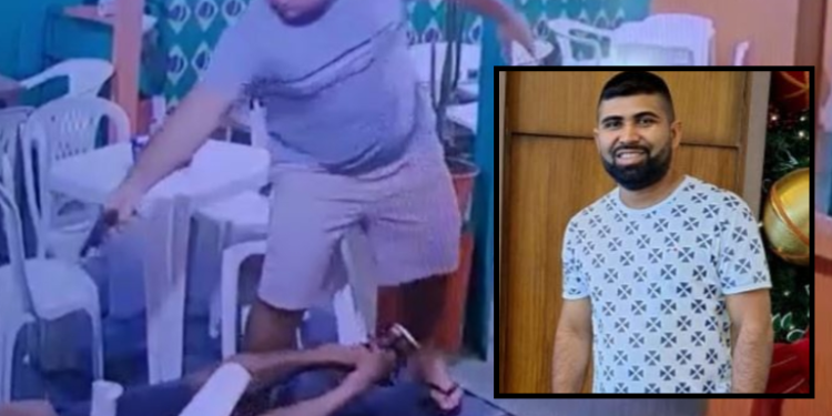 Vídeo: Homem que teria sido ‘talarico’ é executado em lanchonete no AM na frente de criança