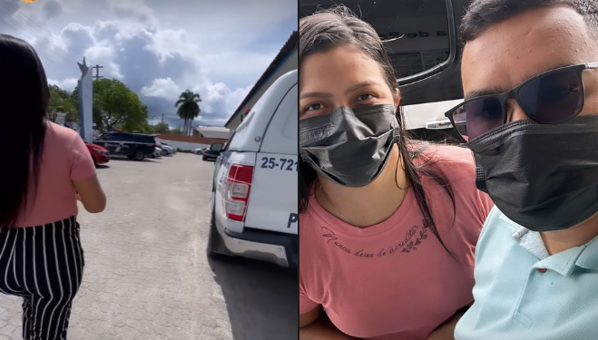 Mulher que ficou conhecida como ‘Talarica da Bemol’ vai ao 6º DIP prestar queixa: ‘Jeito certo’