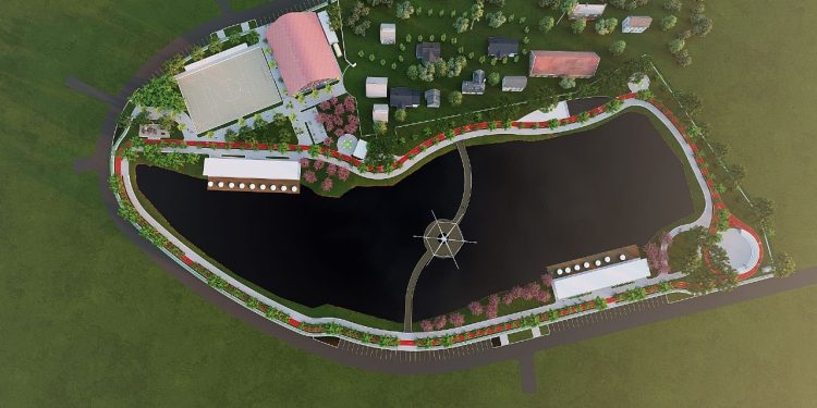 Em Manaus, prefeitura projeta deque no meio do “Piscinão de Ramos’ do Campo Sales
