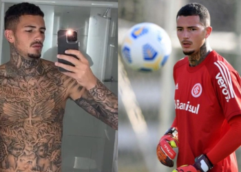 Goleiro do Internacional erra de rede social e posta vídeo da ‘sucuri’ por engano: ‘Grande Emerson’