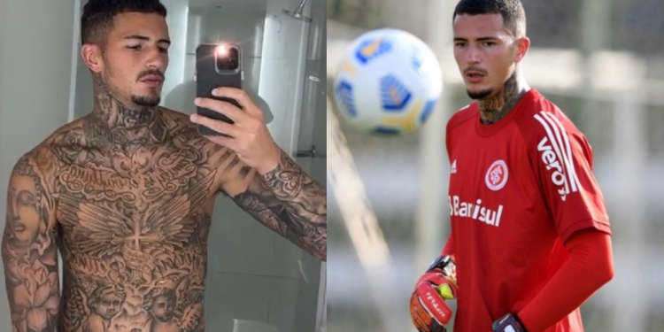 Goleiro do Internacional erra de rede social e posta vídeo da ‘sucuri’ por engano: ‘Grande Emerson’