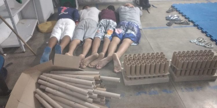 Polícia do Amazonas manda 100 fogueteiros do CV para a cadeia