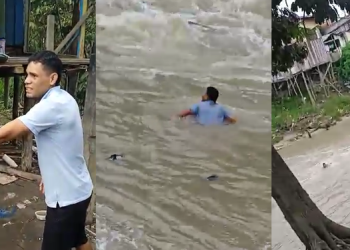 Criminosos se revoltam após homem escapar do ‘tribunal’ pulando no igarapé: ‘Vai morrer’; vídeo