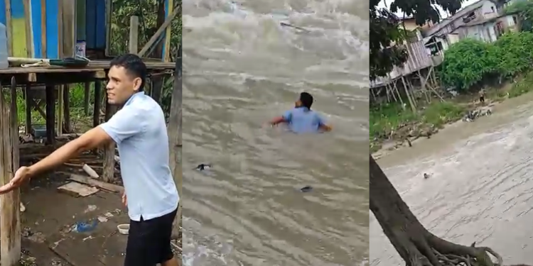 Criminosos se revoltam após homem escapar do ‘tribunal’ pulando no igarapé: ‘Vai morrer’; vídeo
