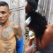 Vídeo: Homem é preso após cortar cabelo de mulher com facão: ‘Pra tu me respeitar’
