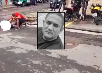Irmão de segurança morto ao reagir a assalto em Manaus reconhece o corpo e lamenta; vídeo