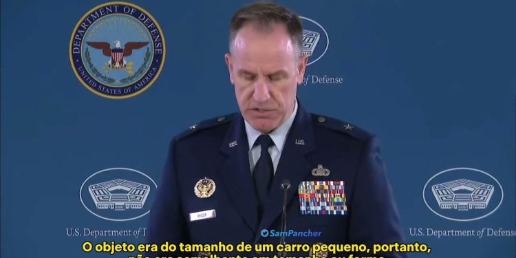 Pentágono derrubou objeto voador do tamanho de um carro no Alasca