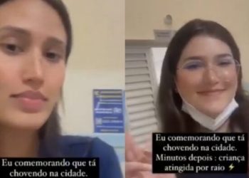 Médicas zombam de gritos de crianças atingidas por raio em Maués: “Estão sendo exorcizadas”