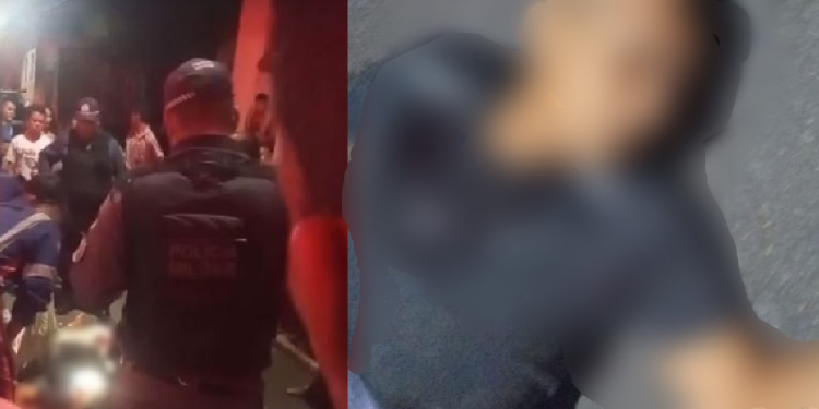 Vídeo: Jovem é executado com três tiros durante festa de Carnaval no Santa Etelvina