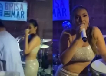 Peido fedorento faz cantora interromper show: ‘Igual a esse nunca senti. Desorientei’; vídeo