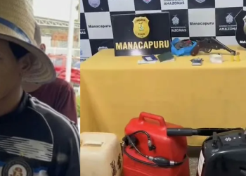 ‘Engasgaram minha filha, botaram a arma em mim’, diz agricultor após ser alvo de pirata do rio que foi preso no AM