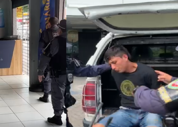 Criminoso é preso após assaltar loteria em Manaus e fazer funcionária refém