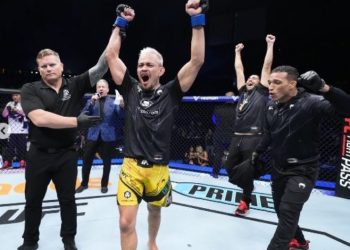 Amazonense de Maués vence em sua estreia no UFC após dar surra em russo