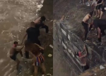 Após Bloco das Piranhas, homem cai em igarapé e é resgatado por foliões