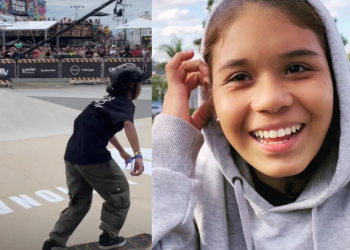 Amazonense Daniela Vitória, nossa ‘fadinha’ do skate, brilha em competição em Criciúma
