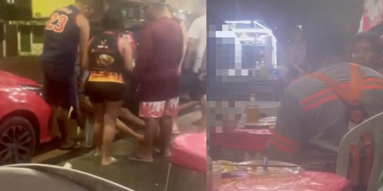 Idoso também teria sido agredido por funcionário da Amazonas Energia e levou soco; vídeo