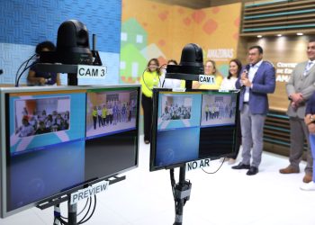 Wilson Lima destaca que Centro de Mídias da Seduc leva educação a mais de 23 mil estudantes de comunidades do interior