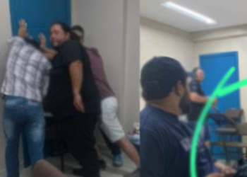 Assalto na UEA termina com segurança baleado; bandidos levaram a arma dele