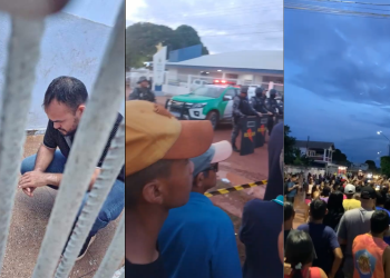 População se revolta com prisão de repórter e acampa em frente à delegacia do Amazonas