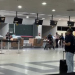 Vídeo: Drogado, homem invade aeroporto Eduardo Gomes em moto roubada