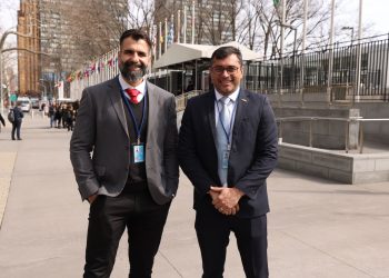 Em conferência da ONU, Wilson Lima destaca avanços do Estado para levar água potável aos amazonenses