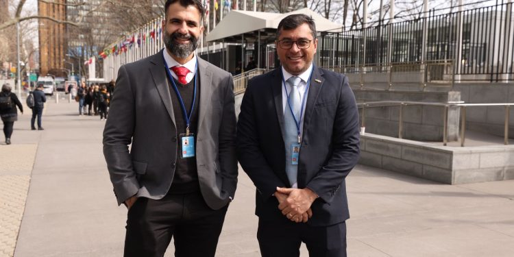 Em conferência da ONU, Wilson Lima destaca avanços do Estado para levar água potável aos amazonenses